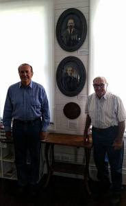 These handsome lads are Doug and Ian Hoschke who are the great grandsons of Amandus and Mary Ann whose' portraits are above.